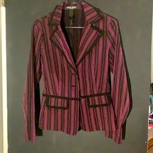 Striped blazer